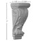 Ekena Millwork 3 5/8"W x 2 1/8"D x 7"H Leaf Corbel COR04X02X07LE - alternate 3